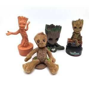 Marvel Avenger Groot Figures Guardians Galaxy‎ Flower Grooting Pot and more